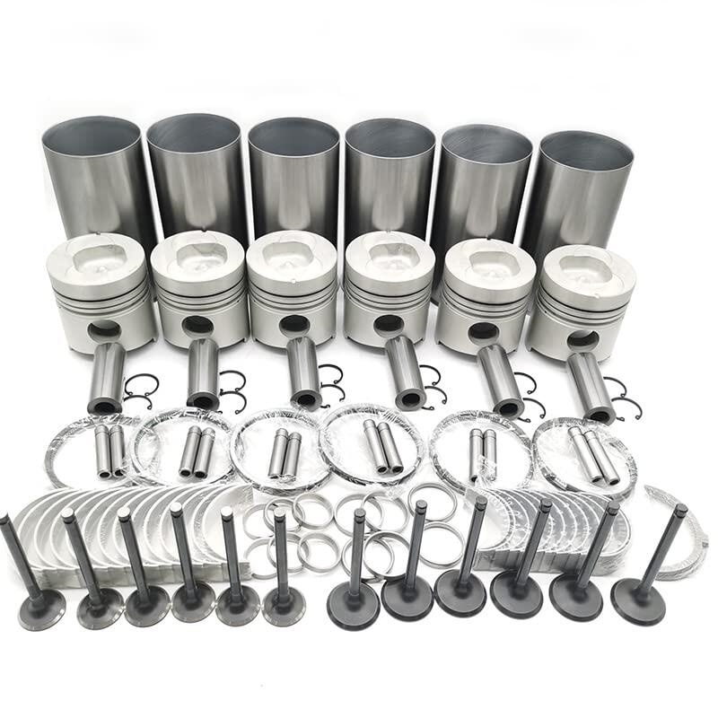 SANY  SY215FH SY215F 4A15TI  China Manufacturer Engine Overhaul Repair Kit Factory Piston Liner Kit Ring main bearing valve guide gasket kit Cylinder Block Cylinder Head assy Supplier